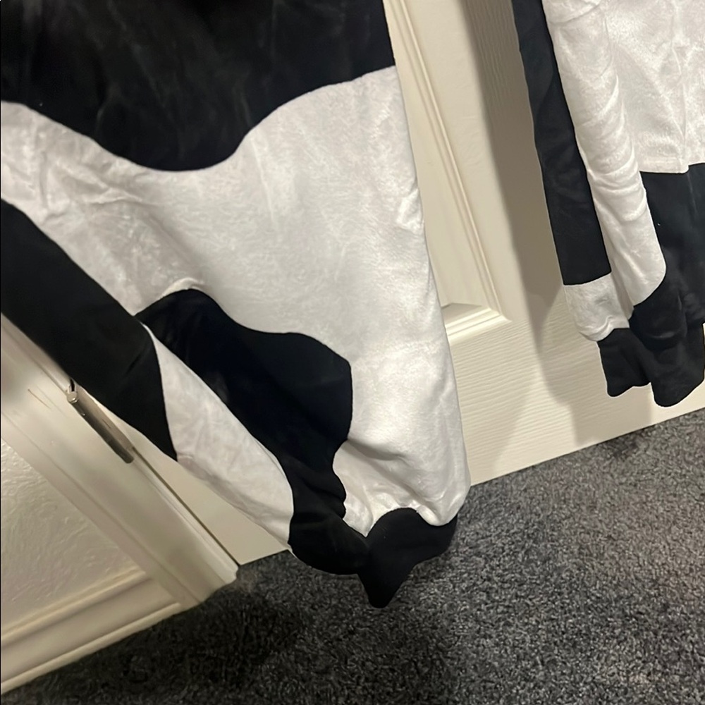 Spirit Black and White Cow costume or Pajama Onesie - Picture 5 of 6